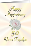 Happy 50th Anniversary card