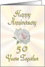 Happy 50th Anniversary card