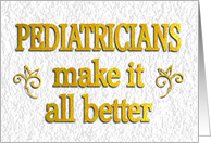 Pediatrician Thank You card