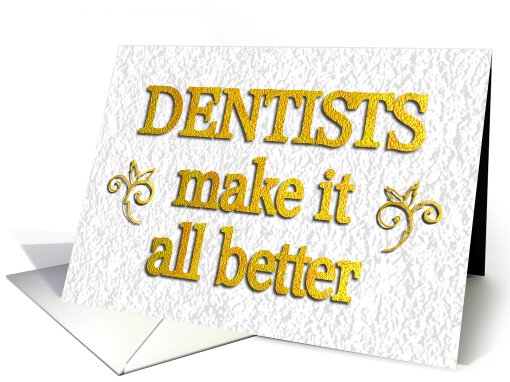 Dentist Thank You card (433257)