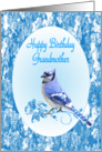 Grandmother Birthday, Blue Jay card