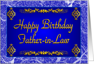 Father-in-Law Birthday card
