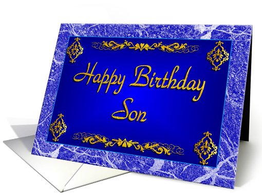 Son Birthday card (437026)