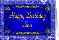 Son Birthday card