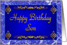 Son Birthday card