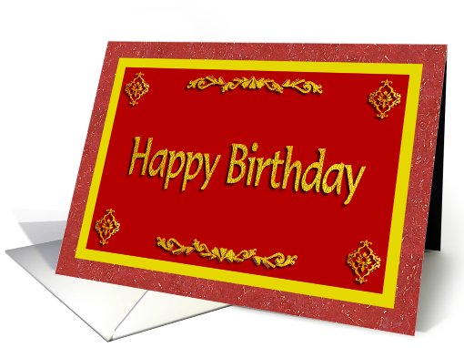 Happy Birthday card (473749)