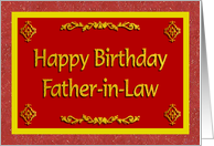 Happy Birthday Father-in-Law card