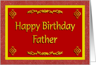 Happy Birthday Father card