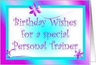 Birthday - Personal Trainer card
