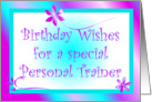 Birthday - Personal Trainer card
