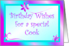 Birthday - Cook card