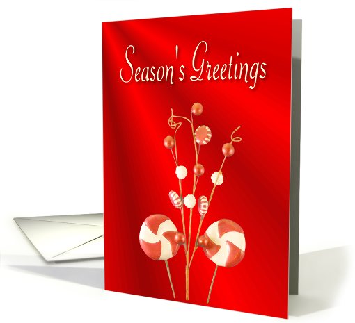 Season's Greetings - Candy card (474708)
