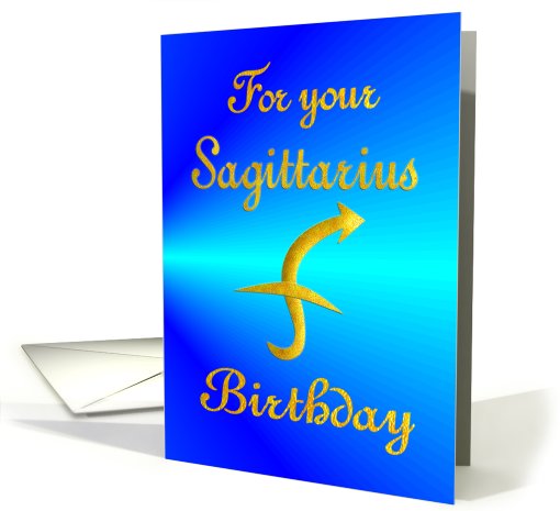 Birthday - Sagittarius card (477656)