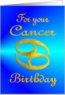 Birthday - Cancer