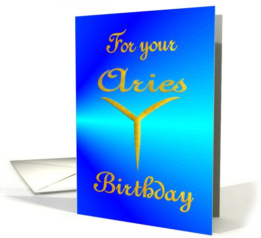 Birthday - Aries card (477677)