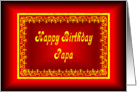 Papa Birthday card