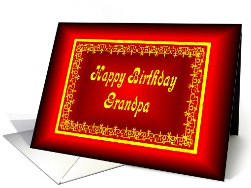 Grandpa Birthday card (492008)