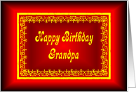 Grandpa Birthday card