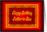 Father-in-Law Birthday card