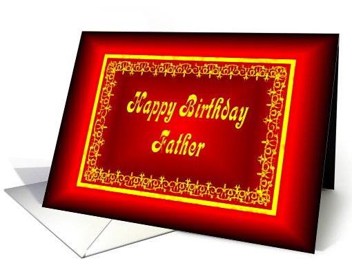 Father Birthday card (492015)
