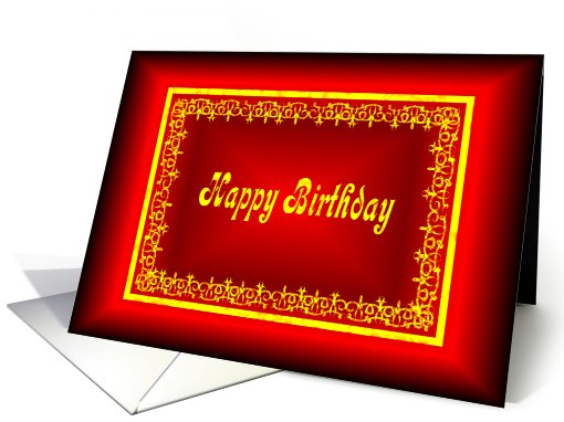 Happy Birthday card (492051)