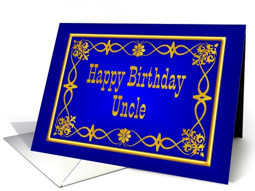 Uncle Birthday card (492626)