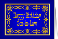 Son-in-Law Birthday card