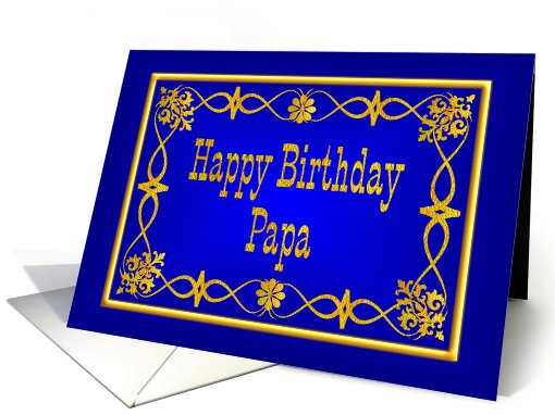 Papa Birthday card (492635)