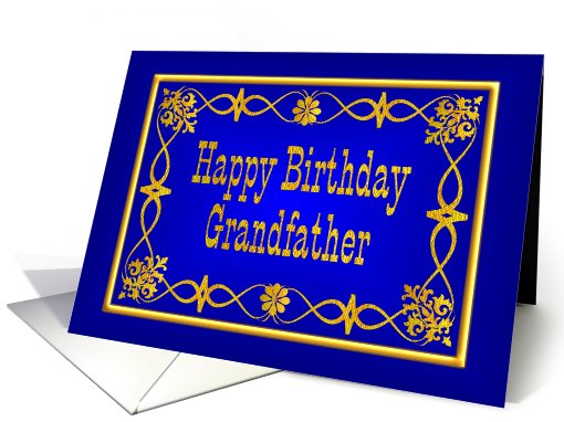 Grandfather Birthday card (492643)