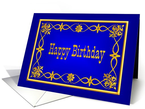 Happy Birthday card (492655)
