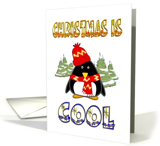 Christmas Happy Holidays Penguin Cute card (688665)