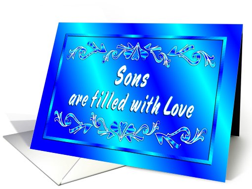Son Birthday card (702298)