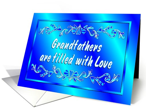 Grandfather Birthday card (702305)