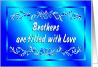 Brother Birthday card