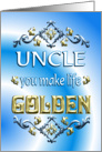 Happy Birthday Uncle card