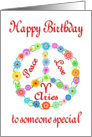 Happy Birthday Aries Astrology Zodiac Birth Sign card