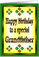 Happy Birthday Grandfather card