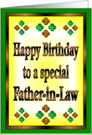 Happy Birthday Father-in-Law card