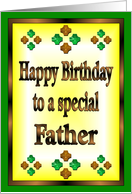 Happy Birthday Father card