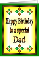 Happy Birthday Dad card