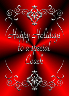 Coach Happy Holidays...