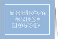 Holiday Open House Invitation card