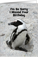 Penguin Belated...