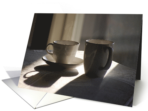 Coffee Cups Happy Birthday to Close Friend card (407598)