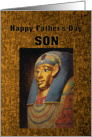 Pharaoh Happy Father’s Day Son card