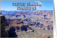 Happy Birthday Grandpa, Grand Canyon card