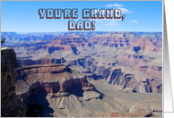 Happy Birthday Dad Grand Canyon card