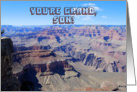 Happy Birthday Son Grand Canyon card