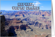 Happy Birthday Nephew Grand Canyon card