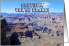Happy Birthday Brother Grand Canyon card
